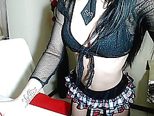 Beautiful Long Black Hair Camgirl