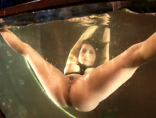 Ariel X gets dunked and that only makes her wetter