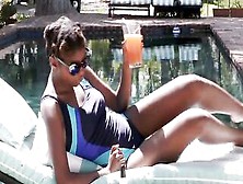 Blackvalleygirls - Hottie Black Teens Fucks Swim Trainer