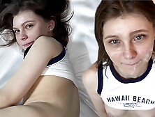 My Hot Neighbor is Going Crazy.  Her Tiny Twat Can Barely Fit That Penis