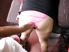 Mom's Fine and Deep Rear-end Sure Knows How to Swallow Gigantic Penises