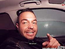 Adorable shy Schoolgirl barely legal try outside date with german pick up bro