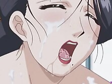 MILF gets DP by two muscular gardeners - Hentai Ahegao