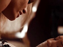 MIXEDX - Bombshell milf Kitana Lure Dominates Cutie Kate Quinn To Eat Her Soak Snatch Until She Jizzes