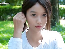 chinese model posing nude. 60