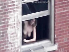 Lusty Woman Has A Thing For Getting Drilled At The Window,  In The Midst Of The Day