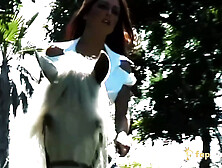 Jessica Jaymes & Kelle Marie Get Wild Outdoors with Toys & Strap-On Fun