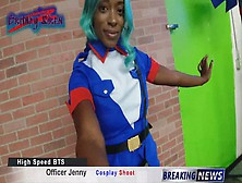 High Speed Bts Officer Jenny Cosplay Shoot