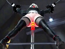 2B Ass Fucked By Sex Robot Version 3