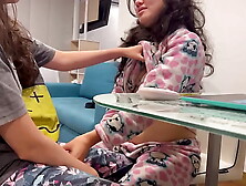 My friend touched my snatch at her parents' house