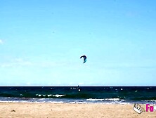 Teen parades her large melons around previous to riding a random dude's schlong