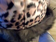 MilfyCalla- I burned my Glossy Puffer Jacket after i was fbutt slamed- preview