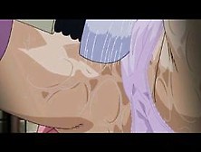 Shy hentai girl pussy fucked with vibrator