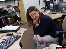 Busty blonde wife gets fucked hard and facialed for mon