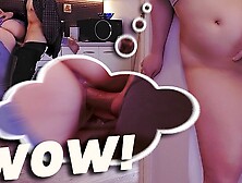 He Mounts her Enormous Butt and Orgasm inside her Snatch Cuck-Old Cream-Pie POINT OF VIEW Delicious Dove