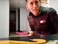 Un poco de MARIHUANA A CAMBIO de dejar que me LLENE DE JIZZ LA TWAT
