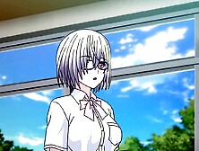 Breasty manga teen drilled by teacher