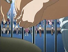 Blonde hentai girl gets analed