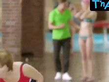 Linda Lapinsh Bikini Scene  in Razvoda Ne Budet