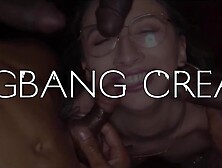 GangbangCreampie - Satine Summers Gets Group-fucked And Creampied By Many Cocks