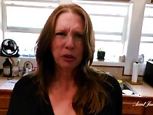 AuntJudysXXX - Breasty Older Amateur mother I'd like to fuck Autumn Makes Homemade Porn with the Delivery Chap