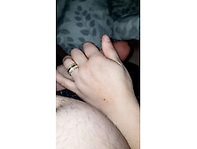 Step mom accidentally handjob step son cock... and she enjoyed it