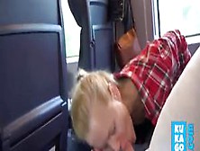 German Sucking Dick On The Train Ride