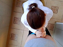 Young russian doctor gave me a blowjob at the appointment! (ASMR POV)