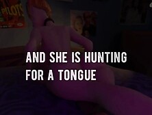 Tongue Hunt: Part 2 - the First trailer. PAWG teen rough facesitting.