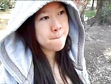 Public blow job my Asian Teen GF Nori