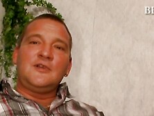 Two old milfs with huge boobs are laughing because they are happy that they fucked a cock that filled them with cum