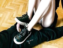 Women Inside Sneakers Makes A Feet Bdsm