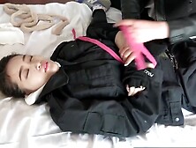 limp nyloned feet play