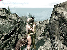 Skyrim Witch Jade Vs Mago Gorel P.  1