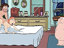 Family Dude Cartoon - Lois Griffin Gets Creampied In Front Of Cuck Peter Griffin - DulceTheMouse