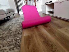 Sneaky Stepbro tears A Gap In My Yoga Panties Out of Me Knowing