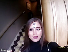 Publickick Com - Littlecaprice Blowjob Close to the Hotel-reception