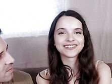 Porn Casting with Sweet Young Petite Spanish Babe Ohana Petite and Kevin White