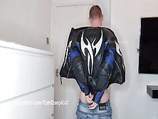 Leather Jacket Ginger Cum