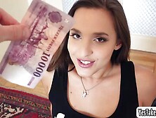 Beautiful Amirah Adara flash her titties to a stranger