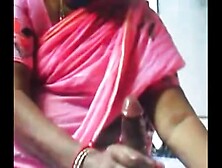 Indian Schlong Got Grease Rubdown From Indian Aunty