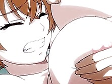 Lusty hentai schoolgirls slobber on throbbing dicks and take them deep