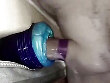 Alien Fleshlight Creampie Fuck With Hunk