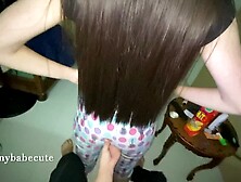 REAL STEP-DAUGHTER - A VOYEUR BETWEEN THIS HOT WHORE AND HER COUGAR HUBBY