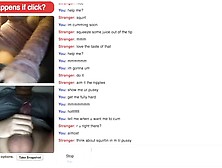 Omegle - Sexy Blonde with Big Tits Drains my Dick. mp4