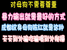 [付费] 暴力操成都纹身母狗陈红 根本把她当发泄工具 完整版看简界