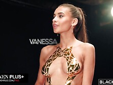 BLACKED Glamorous Duet Stefany Kyler And Lia Lin Take On Jason Luv's Giant BBC