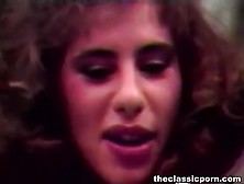 Moaning lady wild retro gangbang