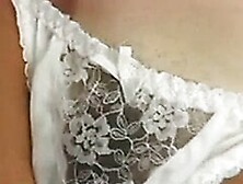 Sexy Tan Lines and Hairy Blonde fucks and drink cum