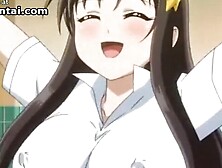 Beautiful college girl with large boobs